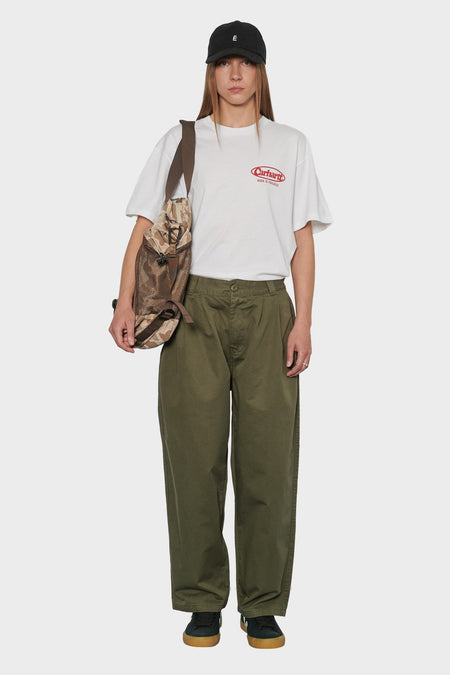 women#@Футболка CARHARTT LOGO біла