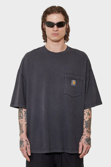 men#@Футболка HUDSON POCKET чорна