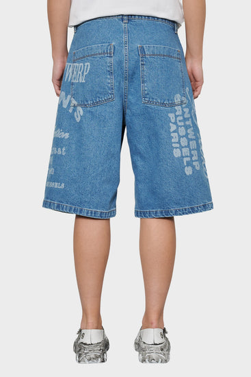 women#@Шорти ARTE PRINT сині