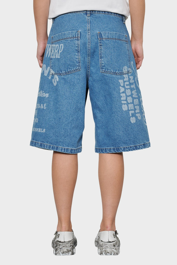 women#@Шорти ARTE PRINT сині