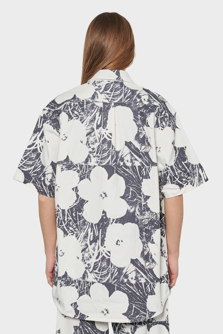 women#@Джинсова сорочка ANDY WARHOL біла