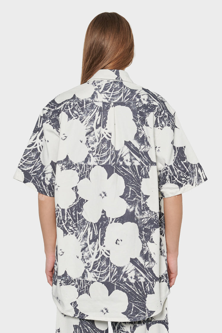 women#@Джинсова сорочка ANDY WARHOL біла