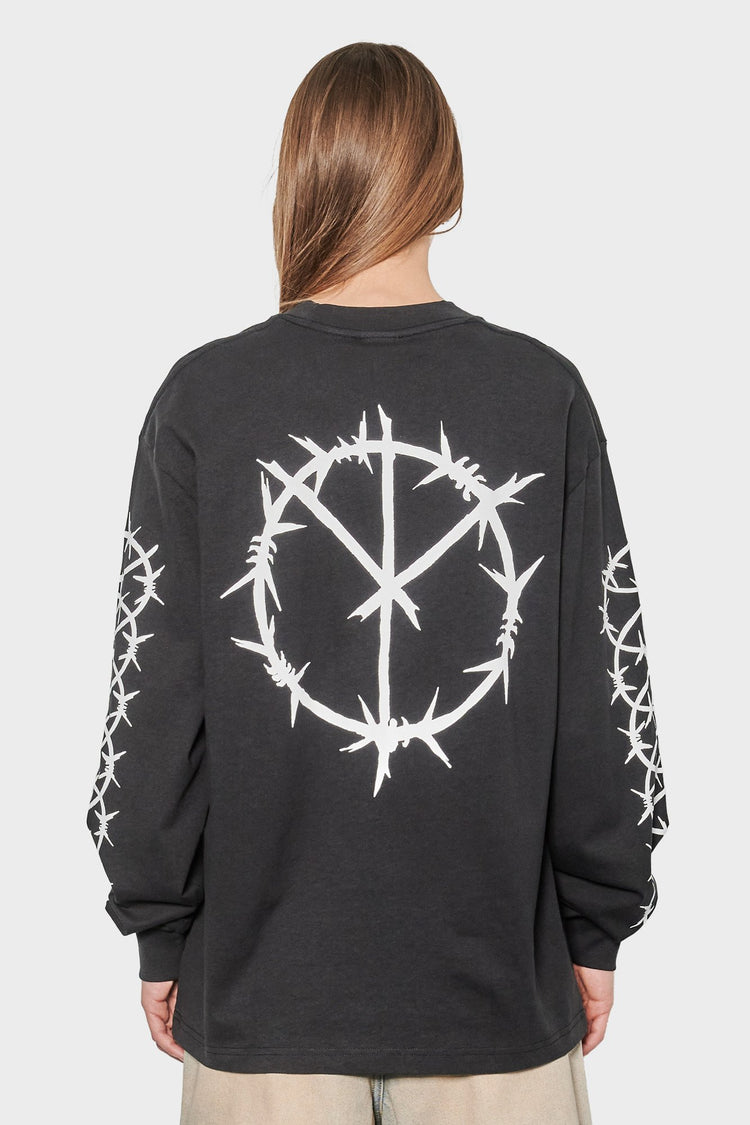 women#@Лонгслів BARBED чорний