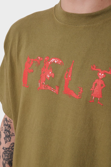 Футболка WITCH WORK оливкова, купити онлайн в магазині.