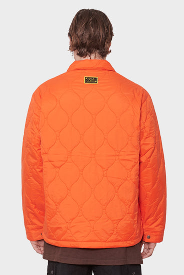 men#@Куртка NY QUILTED помаранчева, купити онлайн в магазині.