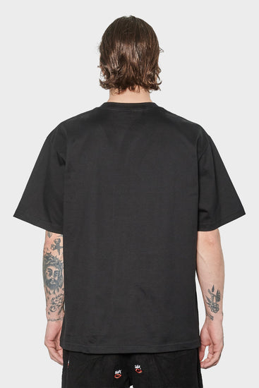 men#@Футболка MINI EMBROIDERED LOGO чорна