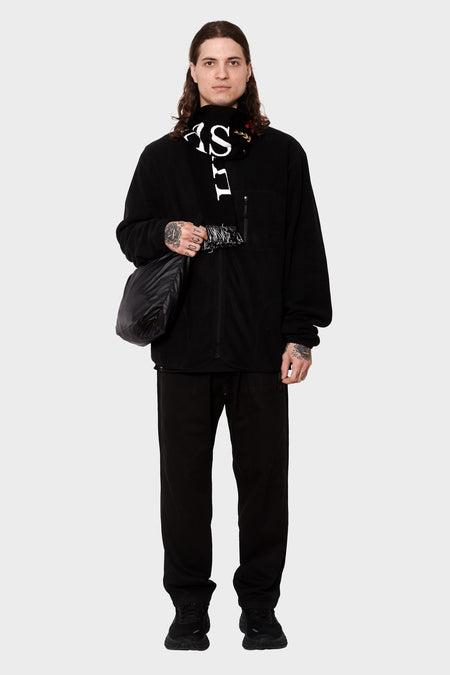 men#@Кардиган FLEECE CARDIGAN ZIP-UP чорний, купити онлайн в магазині.