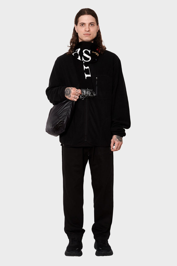 men#@Кардиган FLEECE CARDIGAN ZIP-UP чорний, купити онлайн в магазині.