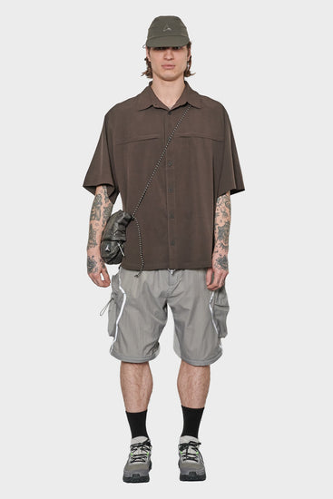 men#@Сорочка DOT AIR коричнева