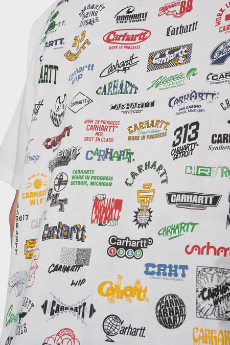 Футболка CARHARTT LOGO біла