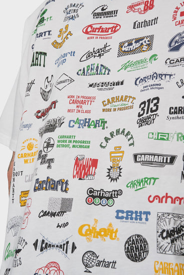 Футболка CARHARTT LOGO біла Фото 7