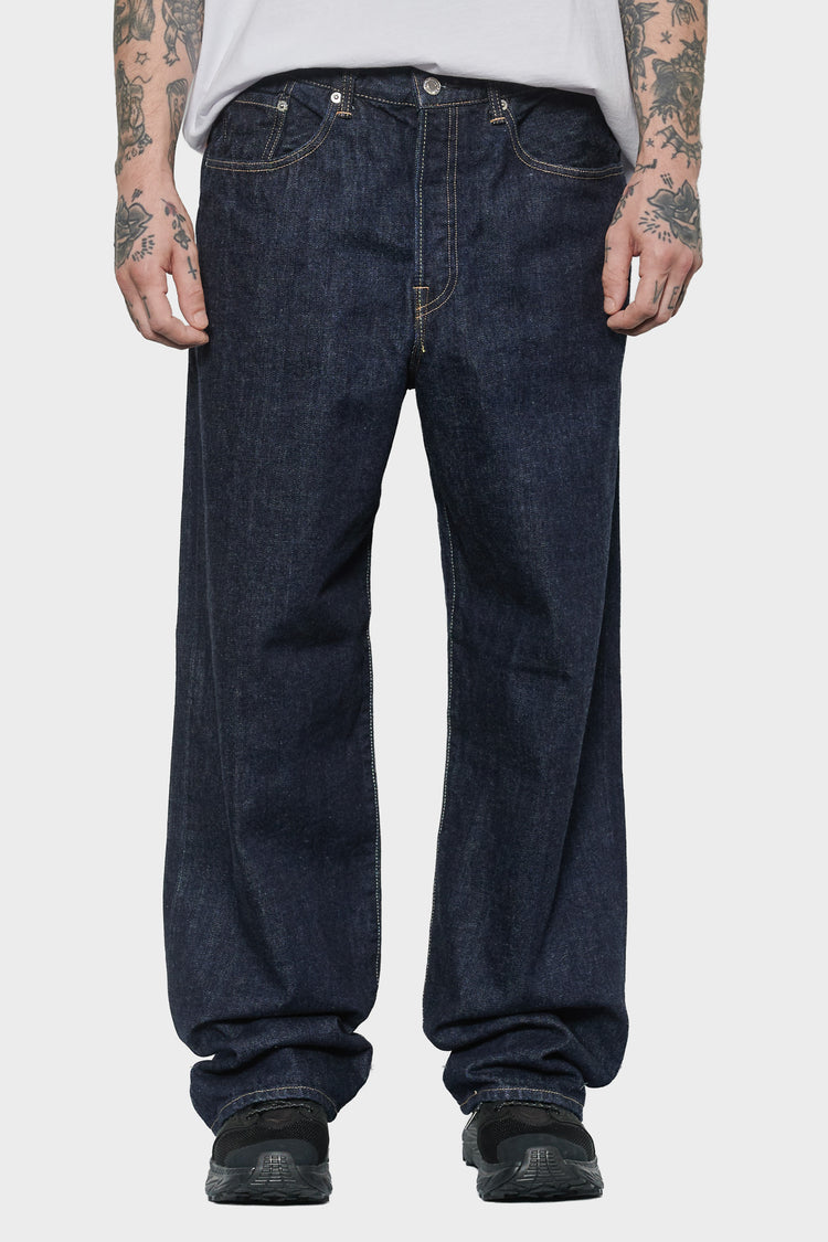 men#@Джинси WIDE PANT темно-сині