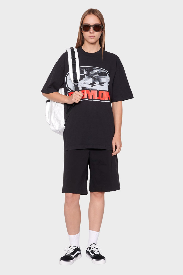 women#@Футболка LONGFACE чорна, купити онлайн в магазині.