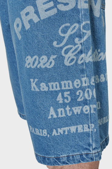 Шорти ARTE PRINT сині Фото 7