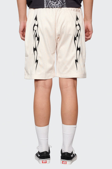 women#@Шорти FLAME MESH білі, купити онлайн в магазині.