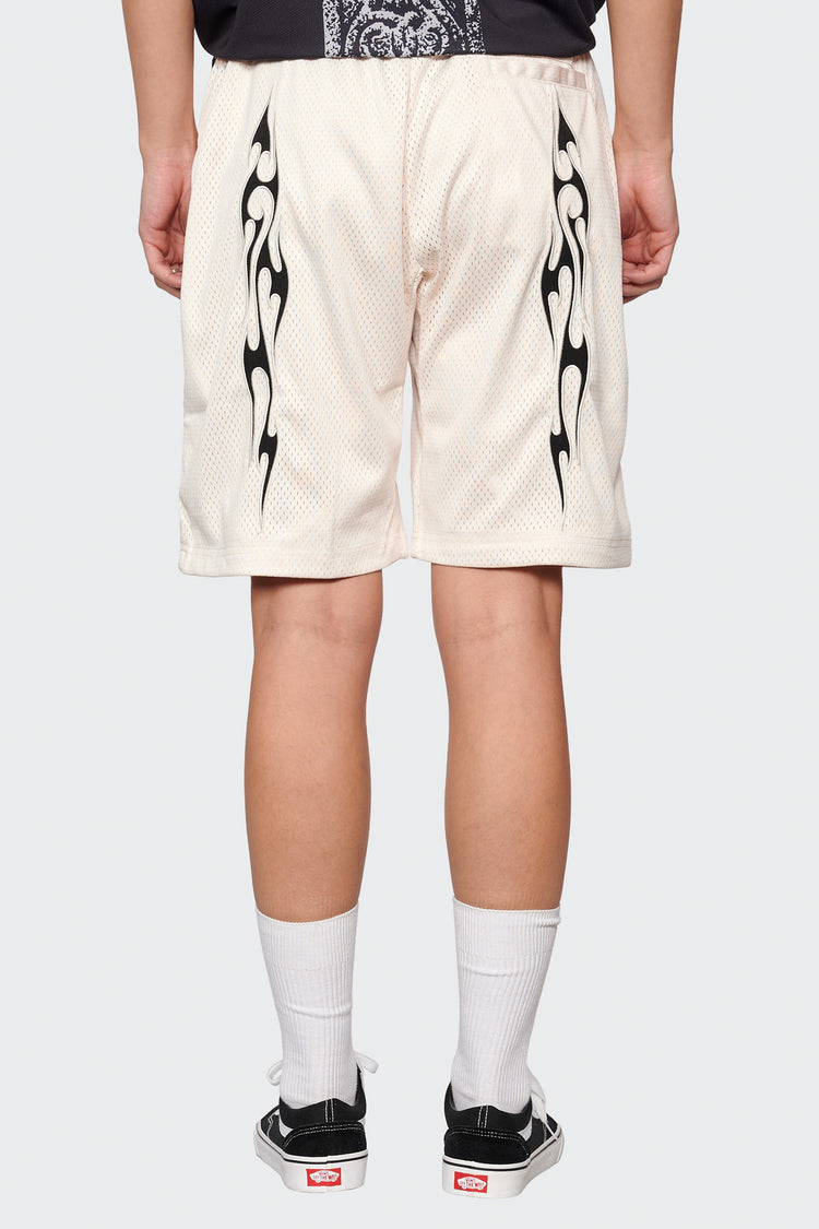 women#@Шорти FLAME MESH білі, купити онлайн в магазині.