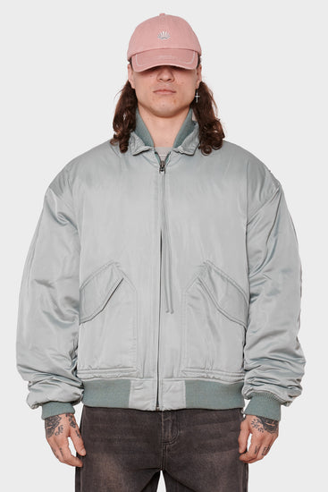 men#@Бомбер BOMBER JACKET м'ятний, купити онлайн в магазині.
