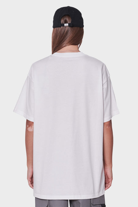 women#@Футболка SCRIPT EMBROIDERY біла, купити онлайн в магазині.