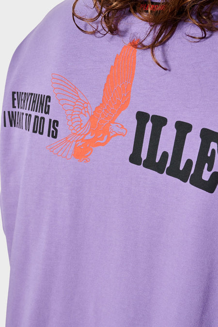 Футболка LEGAL REVERSIBLE графітова/фіолетова, купити онлайн в магазині.