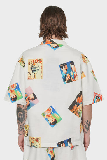 men#@Сорочка AISUKURIMU різнокольорова