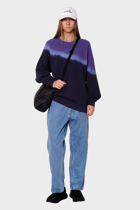 women#@Світшот WAFFLE CREW темно-синій, купити онлайн в магазині.