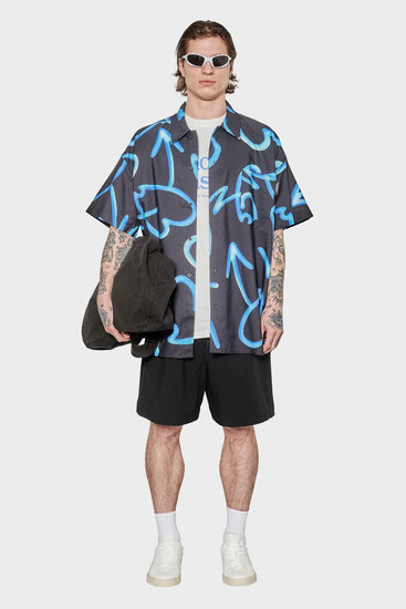 men#@Сорочка LOVER чорна