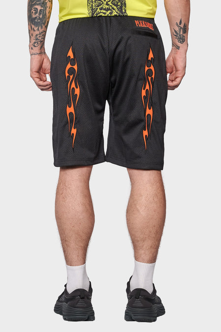 men@Шорти FLAME MESH чорні, купити онлайн в магазині.