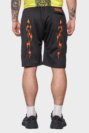 men@Шорти FLAME MESH чорні, купити онлайн в магазині.