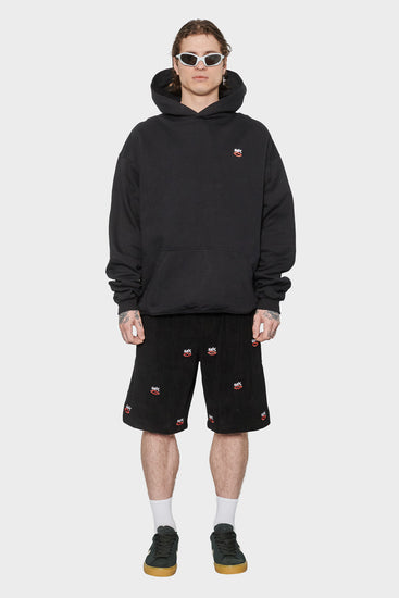 men#@Худі MINI EMBROIDERED LOGO чорне