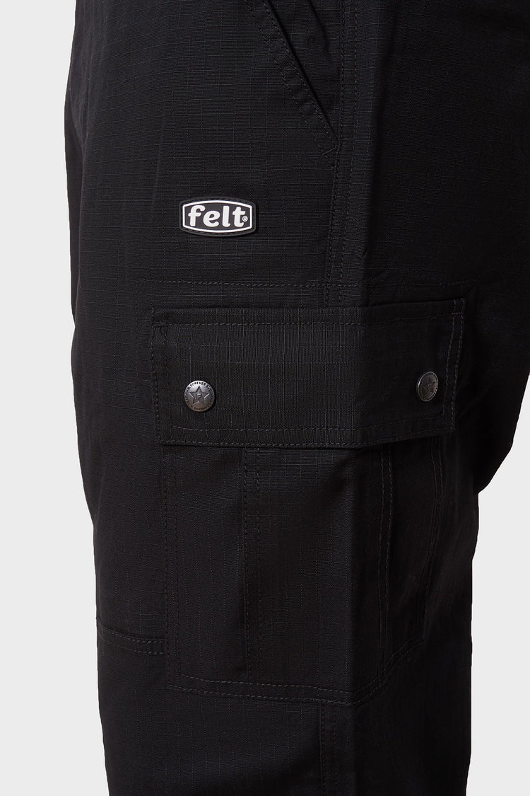 Штани RIPSTOP CARGO чорні, купити онлайн в магазині.