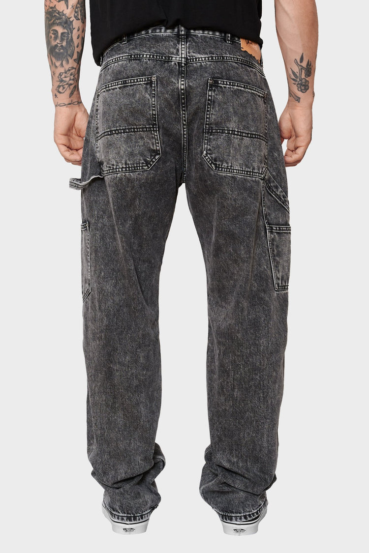 men#@Джинси ACID WASH DENIM CARPENTER чорні, купити онлайн в магазині.