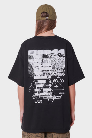 women#@Футболка M-044-SYS чорна, купити онлайн в магазині.