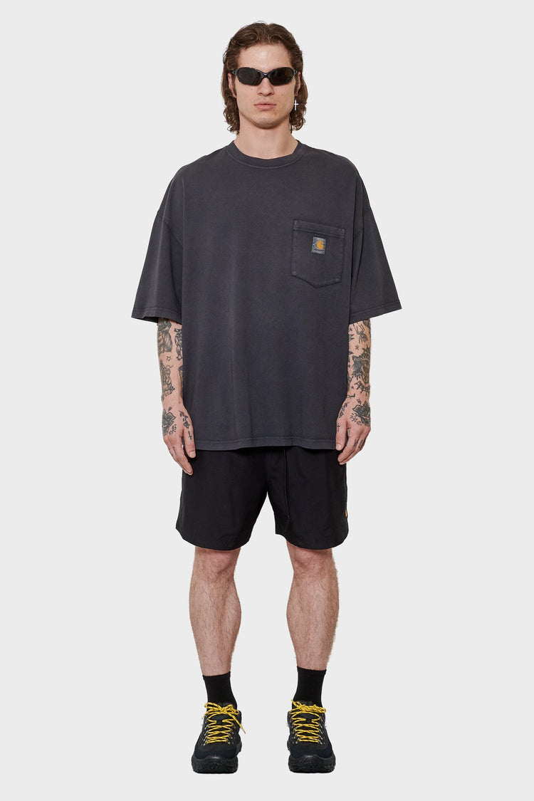 men#@Футболка HUDSON POCKET чорна