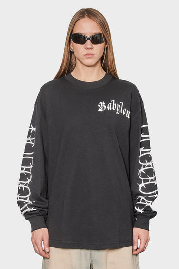 women#@Лонгслів BARBED чорний