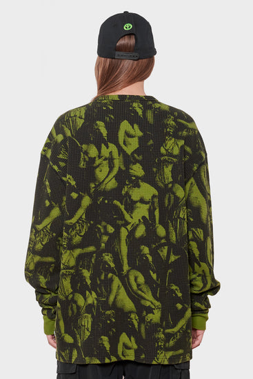 women#@Лонгслів GODS THERMAL зелений, купити онлайн в магазині.