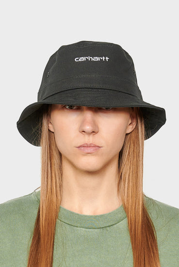 women#@Панама SCRIPT BUCKET HAT чорна, купити онлайн в магазині.