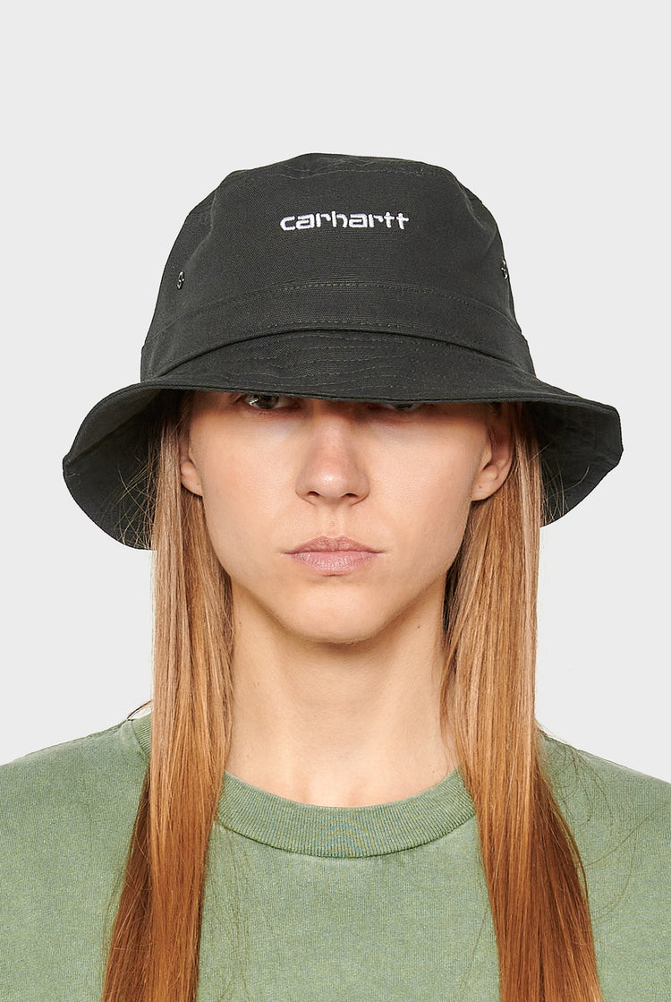women#@Панама SCRIPT BUCKET HAT чорна, купити онлайн в магазині.