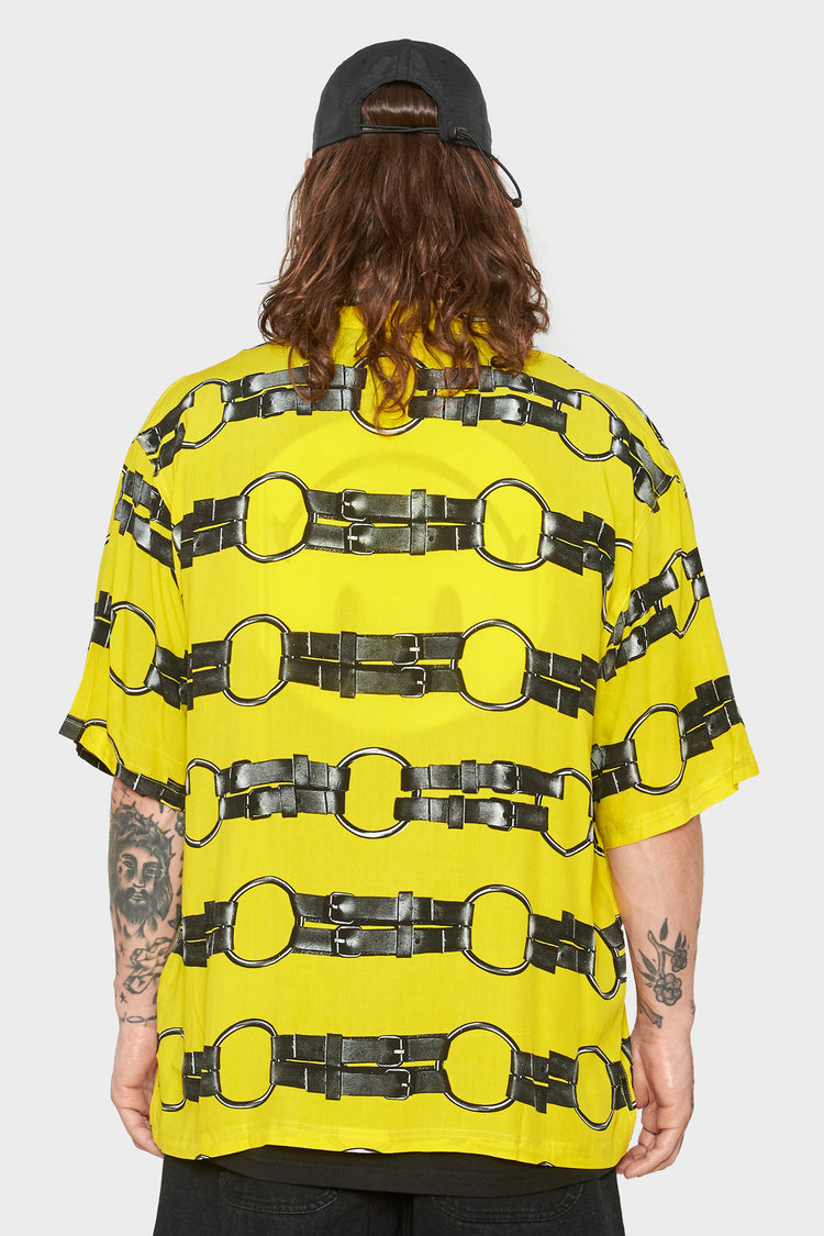 men#@Сорочка STRAPS жовта, купити онлайн в магазині.