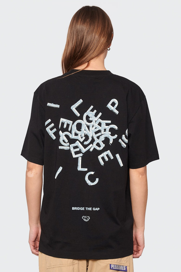 women#@Футболка Alphabet чорна, купити онлайн в магазині.