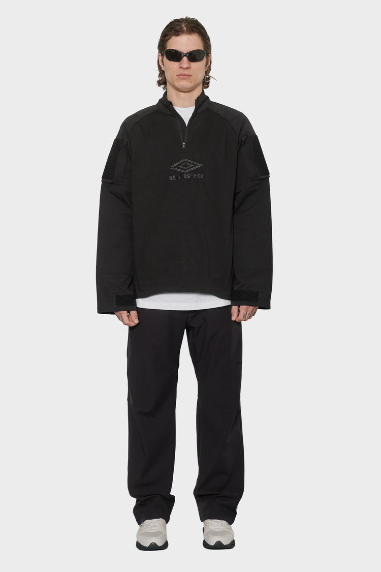 men#@Кофта TACTICAL HALF ZIP чорна