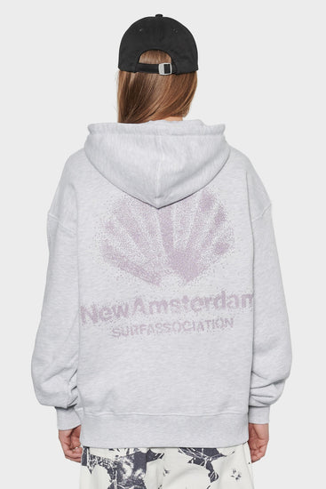 women#@Худі SPRAYED LOGO сіре