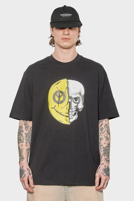 men#@Футболка HAPPY FACE чорна