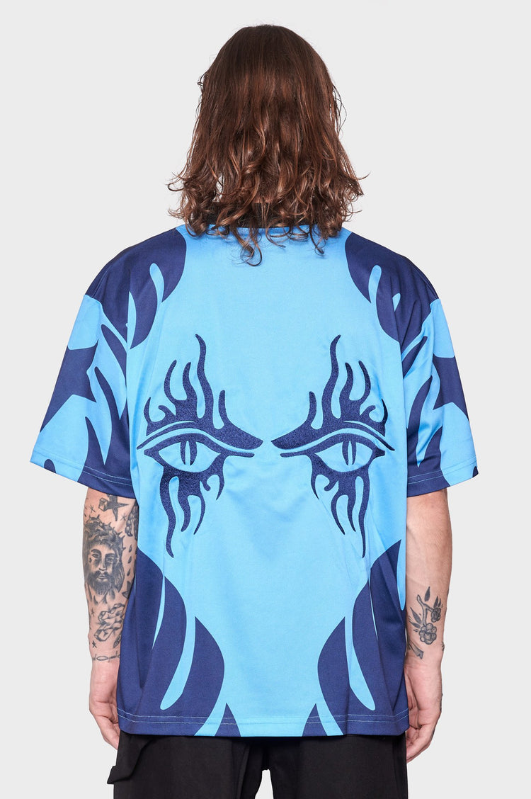 men#@Футбольне джерсі AFTERLIFE блакитне, купити онлайн в магазині.