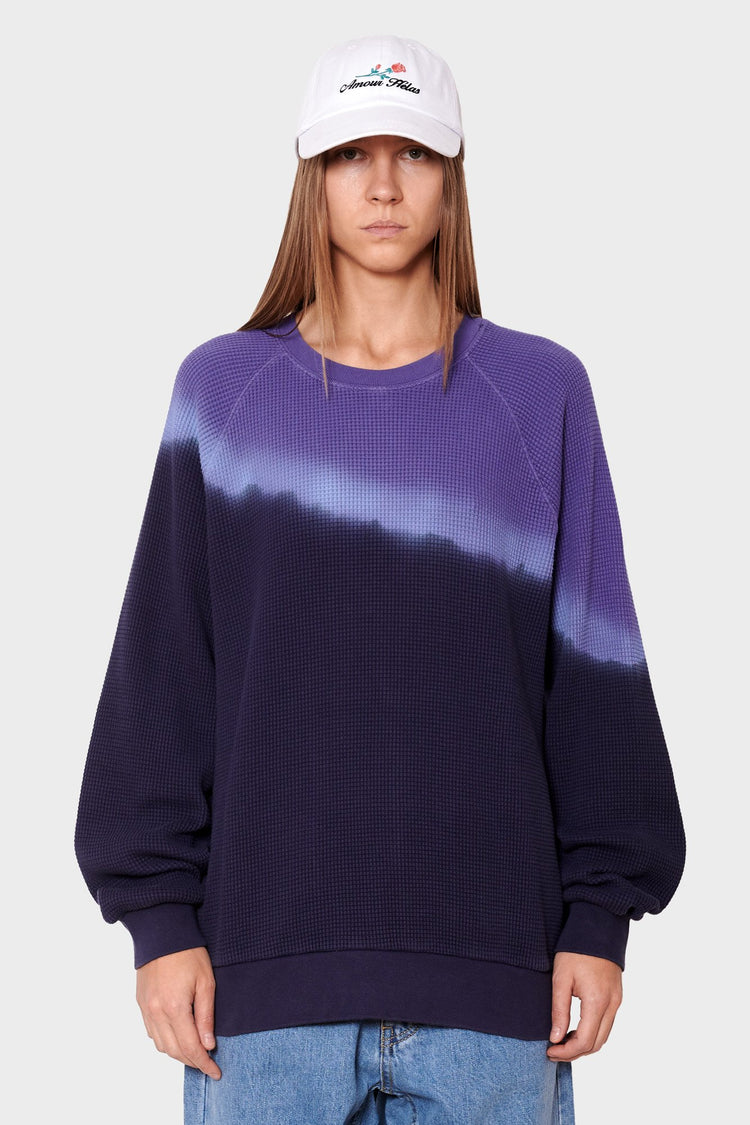 women#@Світшот WAFFLE CREW темно-синій, купити онлайн в магазині.