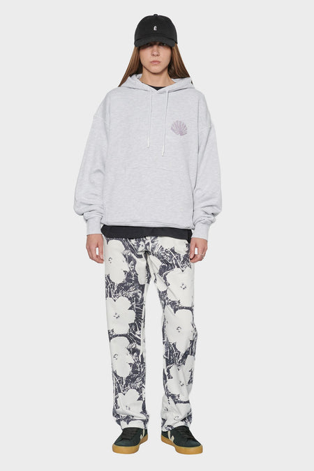 women#@Худі SPRAYED LOGO сіре