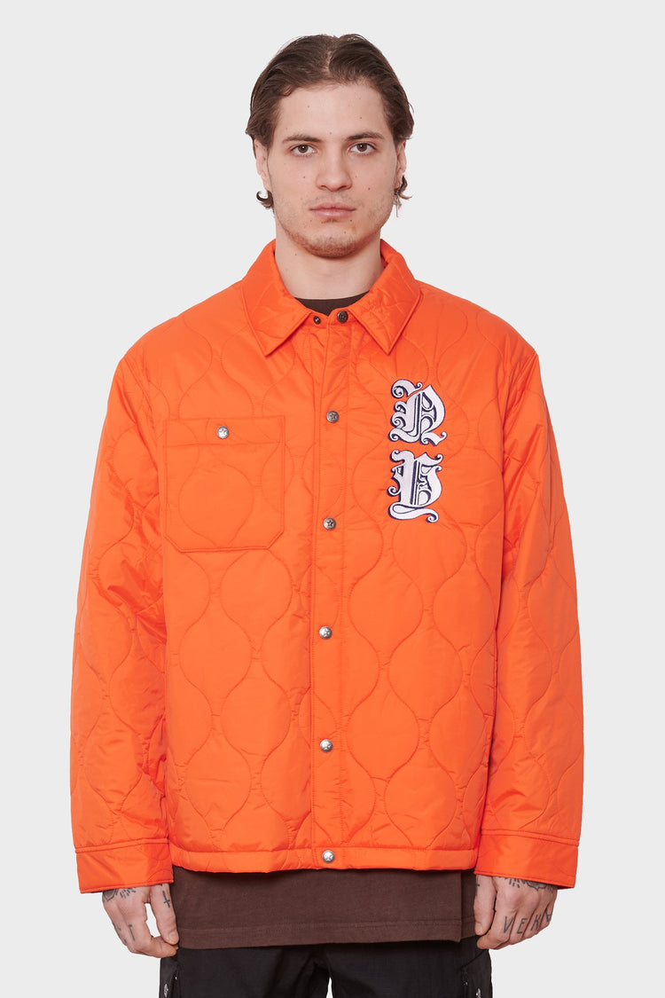 men#@Куртка NY QUILTED помаранчева, купити онлайн в магазині.