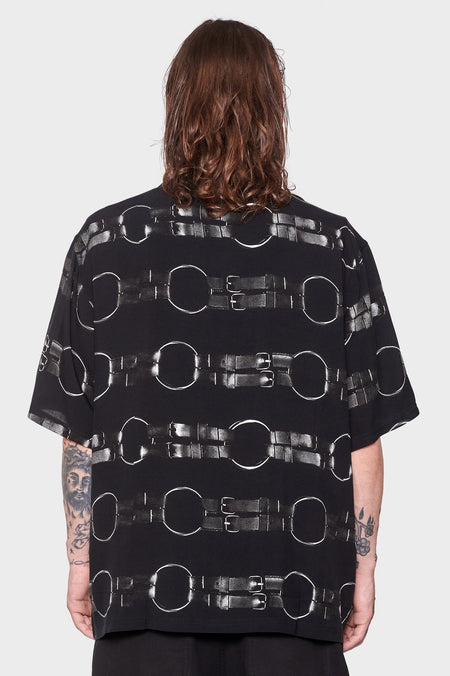 men#@Сорочка STRAPS чорна, купити онлайн в магазині.