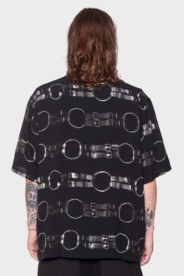 men#@Сорочка STRAPS чорна, купити онлайн в магазині.