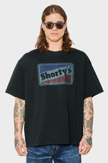 Футболка BOX SHORTYS LOGO чорна, купити онлайн в магазині.