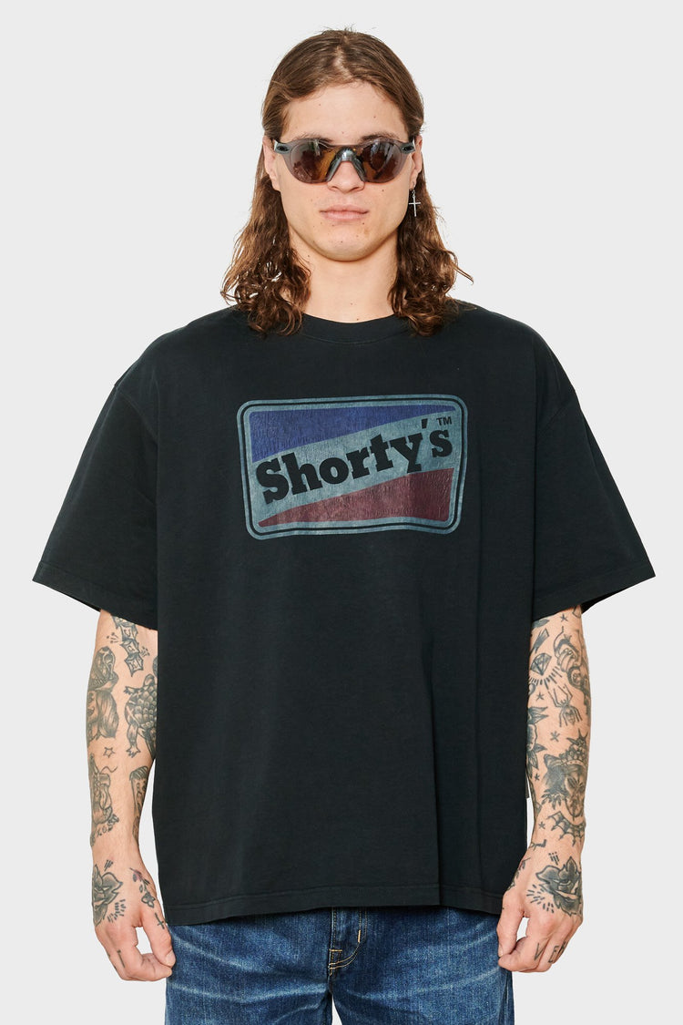 Футболка BOX SHORTYS LOGO чорна, купити онлайн в магазині.